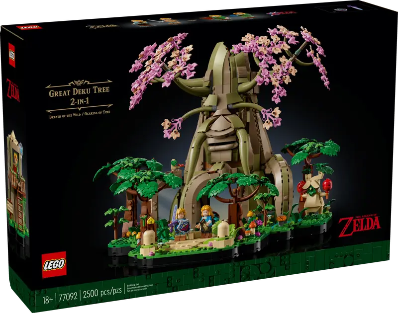 Modèle d'affichage 2 en 1 Great Deku Tree (77092)