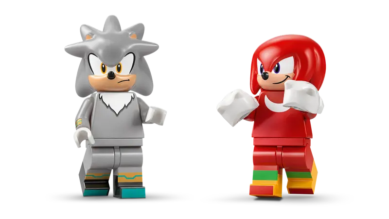 L'auto di Silver contro il Monster Truck di Knuckles (77118)