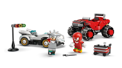 L'auto di Silver contro il Monster Truck di Knuckles (77118)