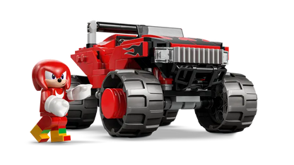 L'auto di Silver contro il Monster Truck di Knuckles (77118)
