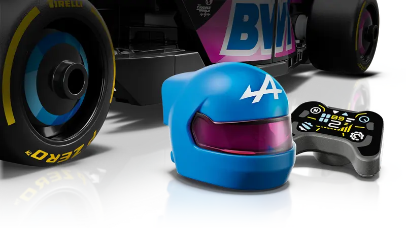 BWT Alpine F1 Team A524 Rennwagen (77248)