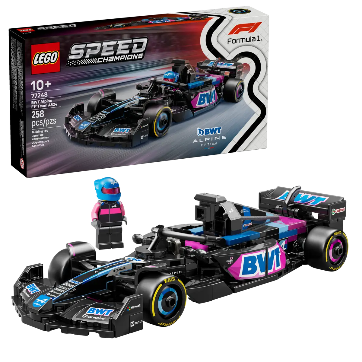 BWT Alpine F1 Team A524 Rennwagen (77248)