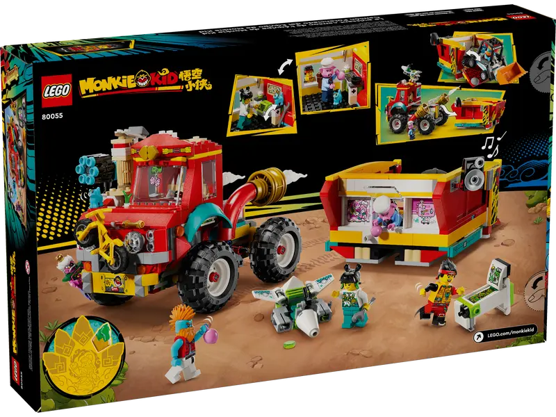 Camion puissant de l'équipe Monkie Kid (80055)