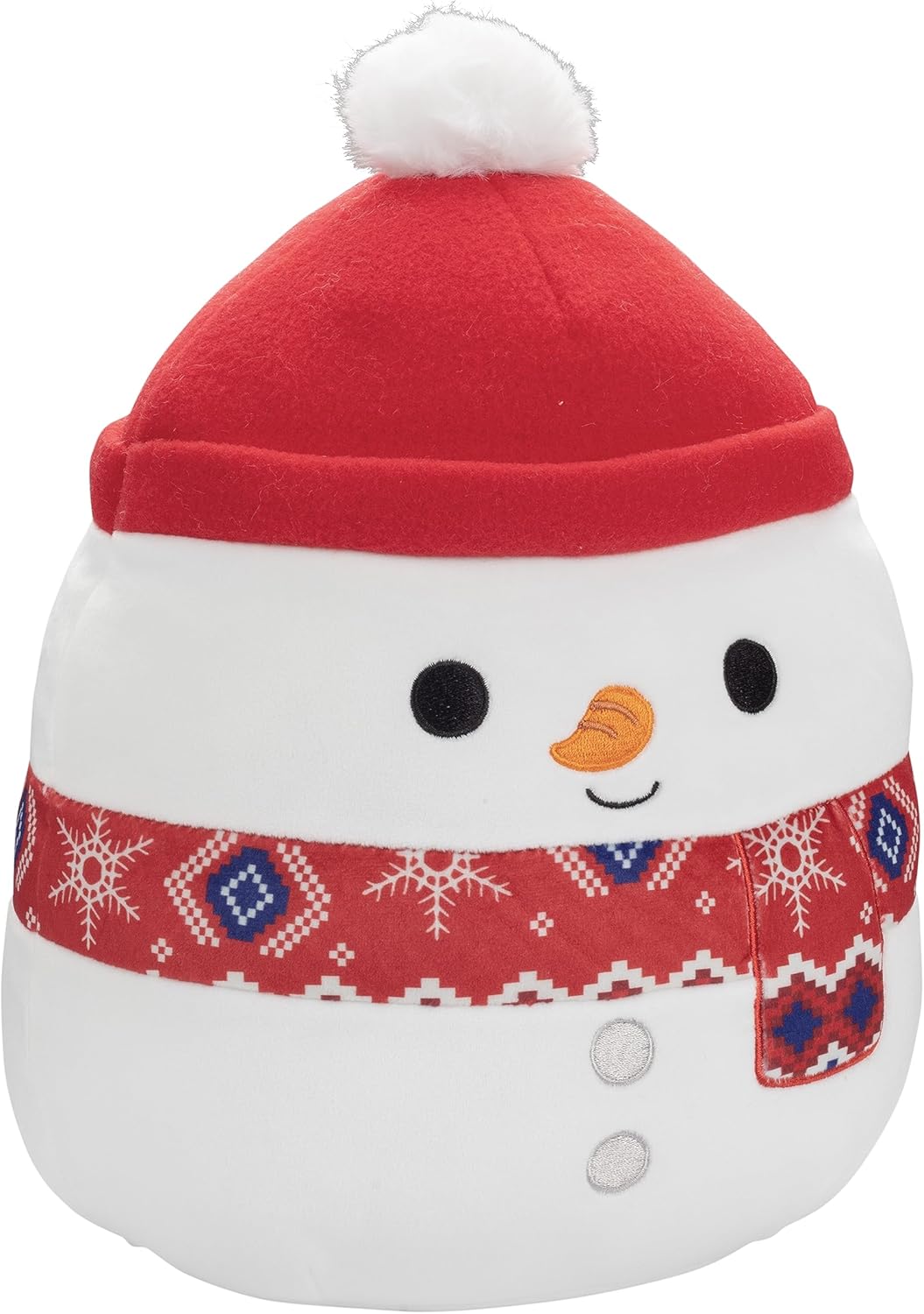 Squishmallows Weihnachten Manny der Schneemann