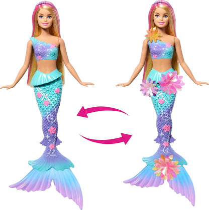 Barbie Sirène Magique Fleur