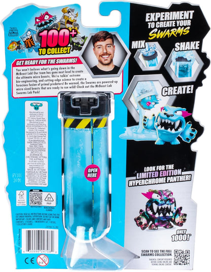 MrBeast Lab Swarms Lab Pack – 5er-Pack Mikrobestien zum Sammeln, Wasser hinzufügen, schütteln und das Chaos enthüllen!