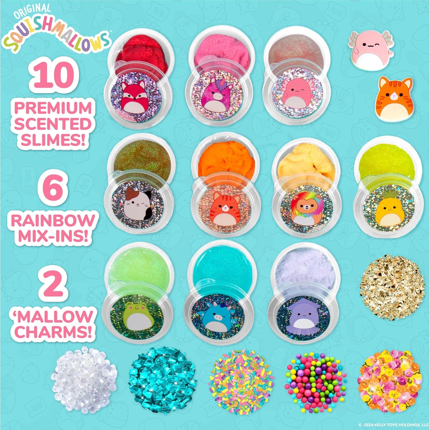 Squishmallows Original Ultimate Slime Mix'Ins 10er-Pack
