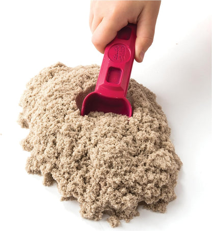 Kinetischer Sand, faltbarer Sandkasten mit 907 g Spielsand, 7 Formen und Werkzeugen