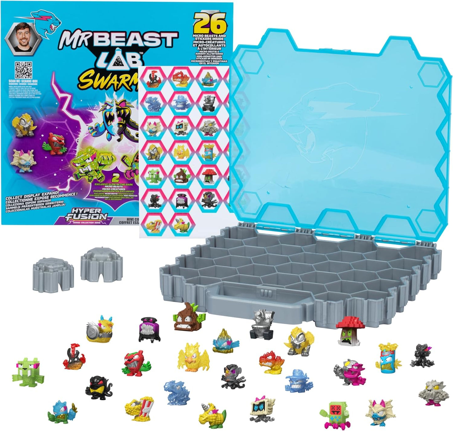 MrBeast Lab Hive Collector Pack – Hyper Fusion Series Limited Collector’s Edition – Nur noch wenige auf Lager!