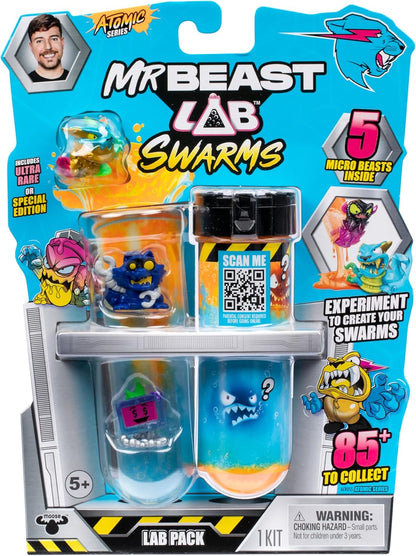 MrBeast Lab Swarms Atomic Lab 5 Pack – Série 2 Mélangez, secouez et libérez la folie !