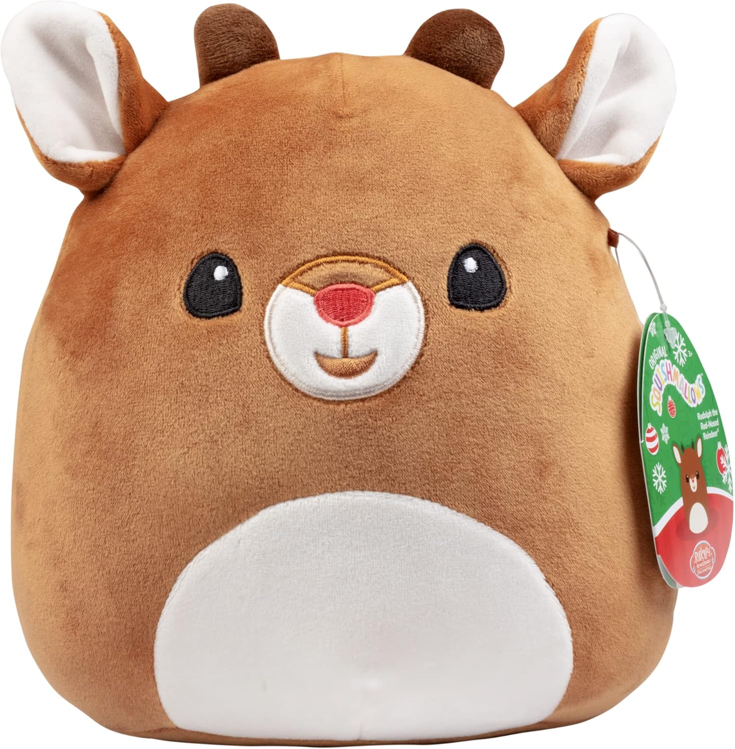 Squishmallows Original Weihnachten Rudolph das rotnasige Rentier