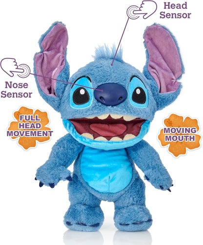 Disney Chatty Stitch Deluxe Puppetronic NEU