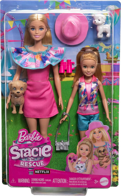 Ensemble de poupées Barbie et Stacie