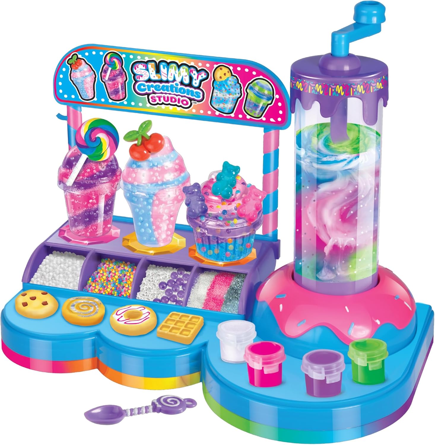 CRA-Z-Slimy Scented Slimy Creations Studio Buntes Schleimstudio für Kinder ab 6 Jahren