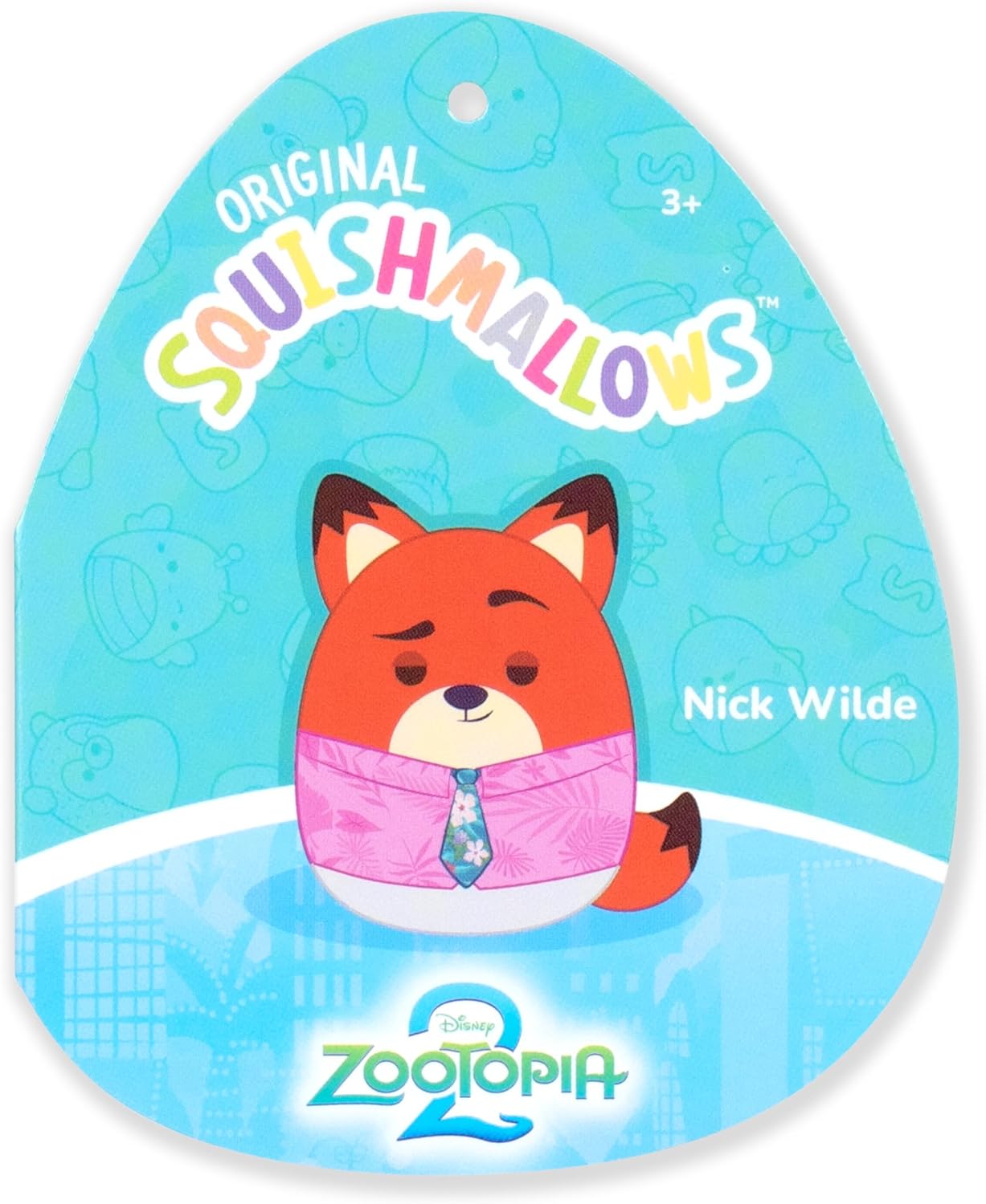 Squishmallows Disney Zootopia 2 Nick Wilde