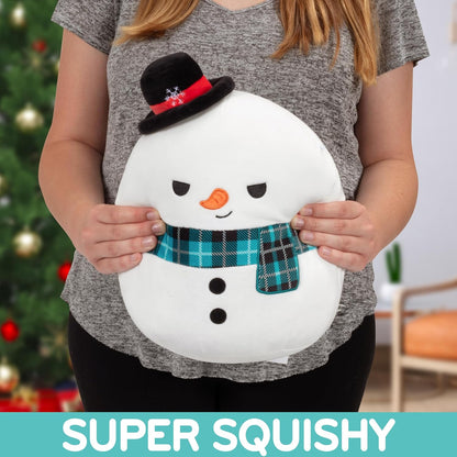 Squishmallows Weihnachten Ignacio der Schneemann