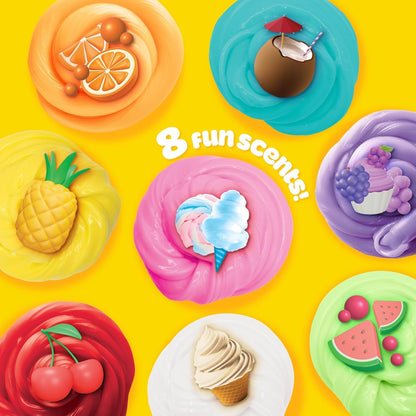 Play-Doh Scented Butter Mash-Ups 8er-Pack Duftstoff-Set, sensorisches Spielset für Kinder im Alter von 8–12 Jahren