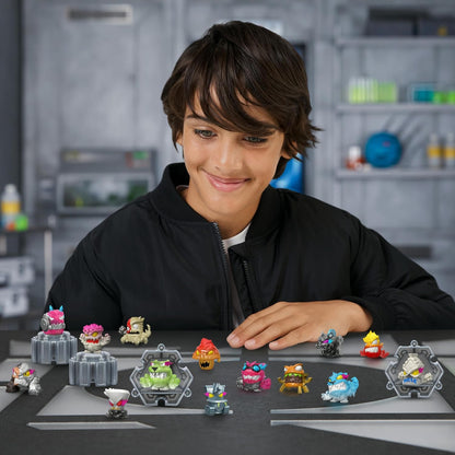 MrBeast Lab Swarms Series 3 – Pack de 14 séries Hyper Fusion Steel Slushee Edition Fusionnez, construisez et libérez le chaos !