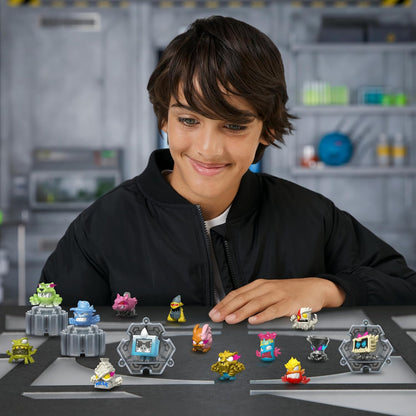 MrBeast Lab Swarms Serie 3 – Hyper Fusion Series 14er-Pack Milk Bones Edition Verschmelze, baue und entfessle das Chaos!