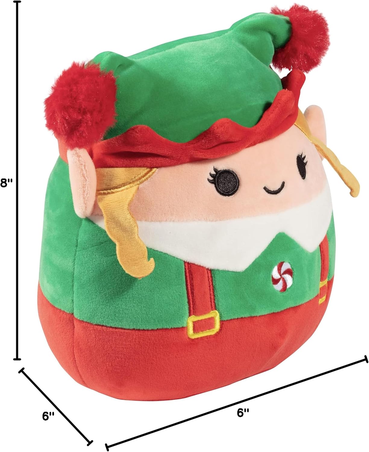 Squishmallows Natale Emmy La Ragazza Elfa
