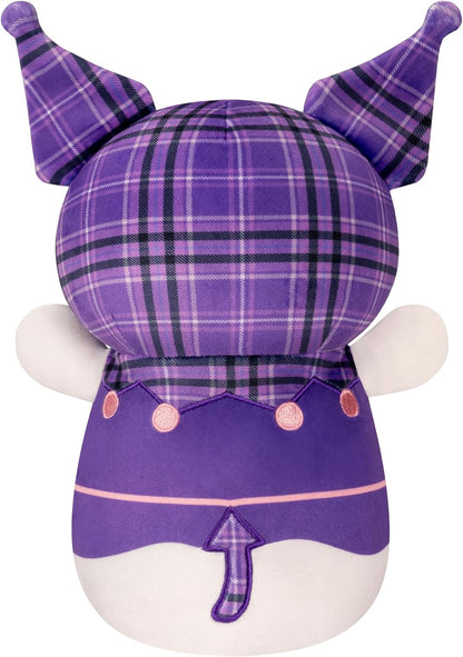 Squishmallows Hello Kitty and Friends Plaid Kuromi HugMees