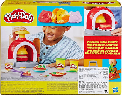 Play-Doh Kitchen Creations Pizzaofen-Spielset Rollenspiel Pizzabäcker Kinder-Kunst- und Bastelspielzeug für Kinder ab 3 Jahren