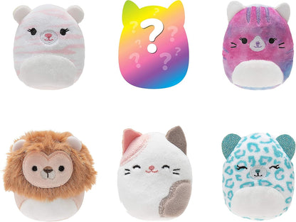 Squishmallows Micromallows Purr-FECT Squad Peluche - Include Eloise, Karina, Ramon, Pooja e Toni