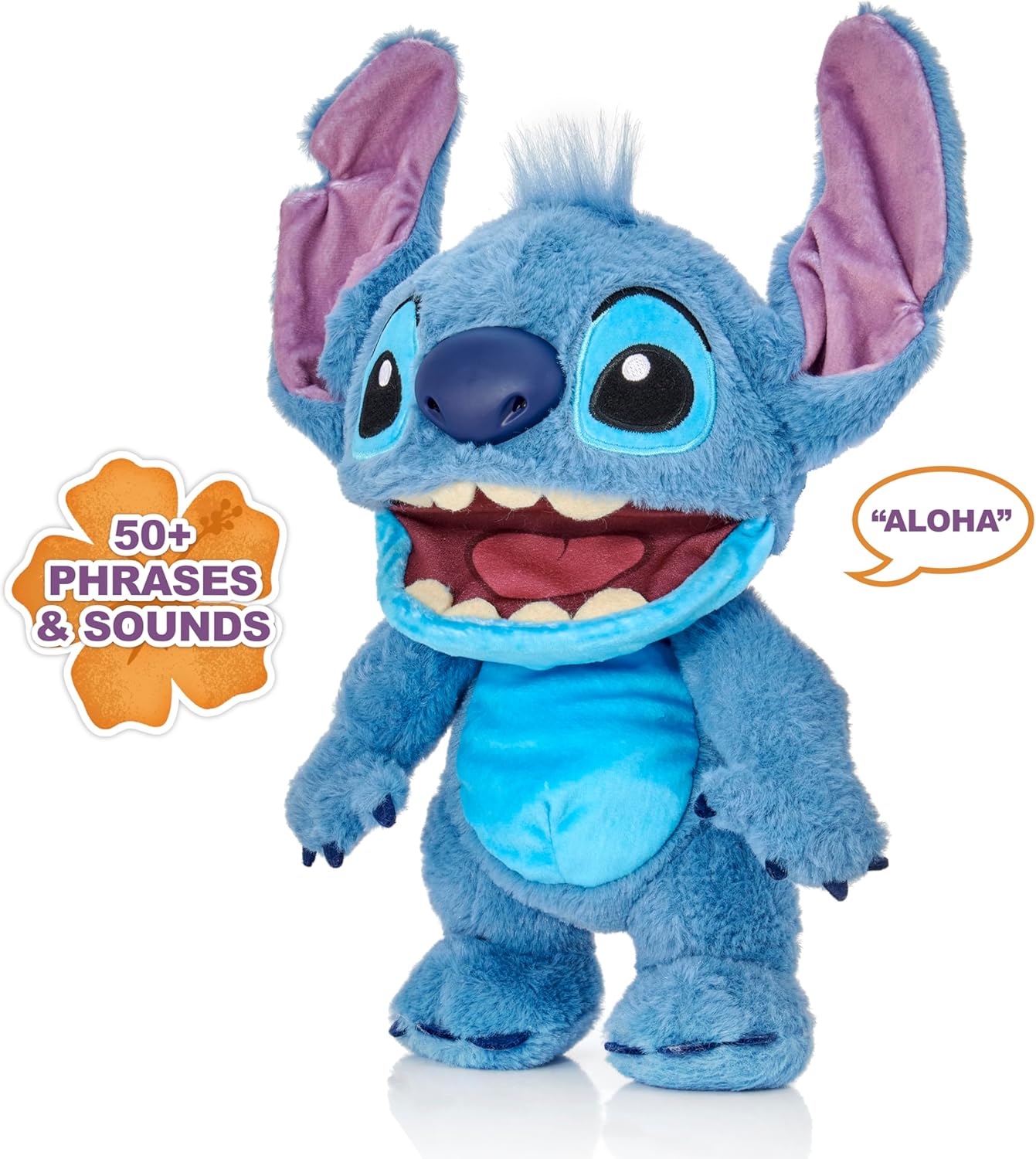Disney Chatty Stitch Deluxe Puppetronic NEU