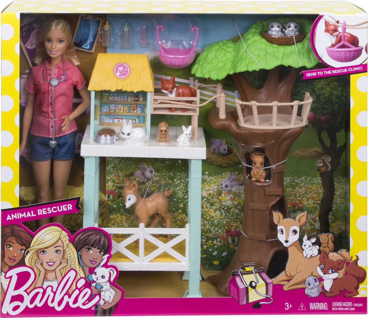 Barbie Tierarztpuppe und Spielset