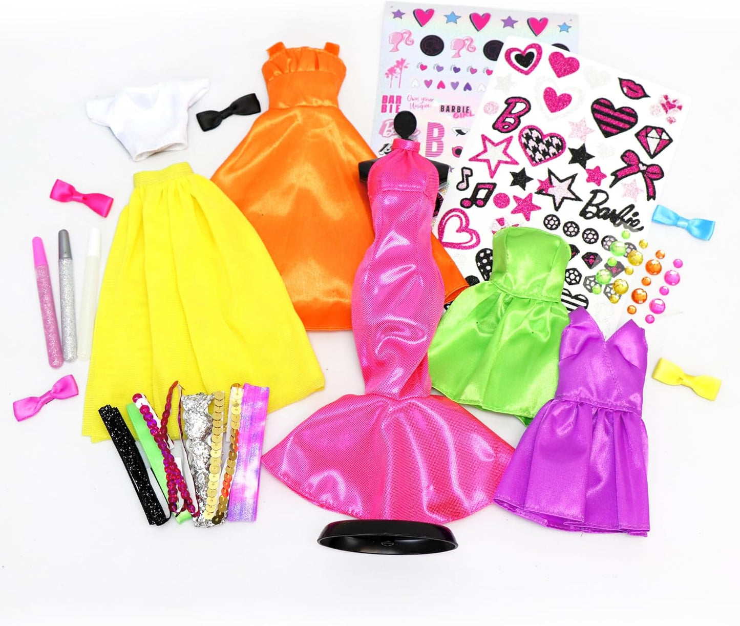 Barbie sei eine echte Modedesignerin – Neon Edition