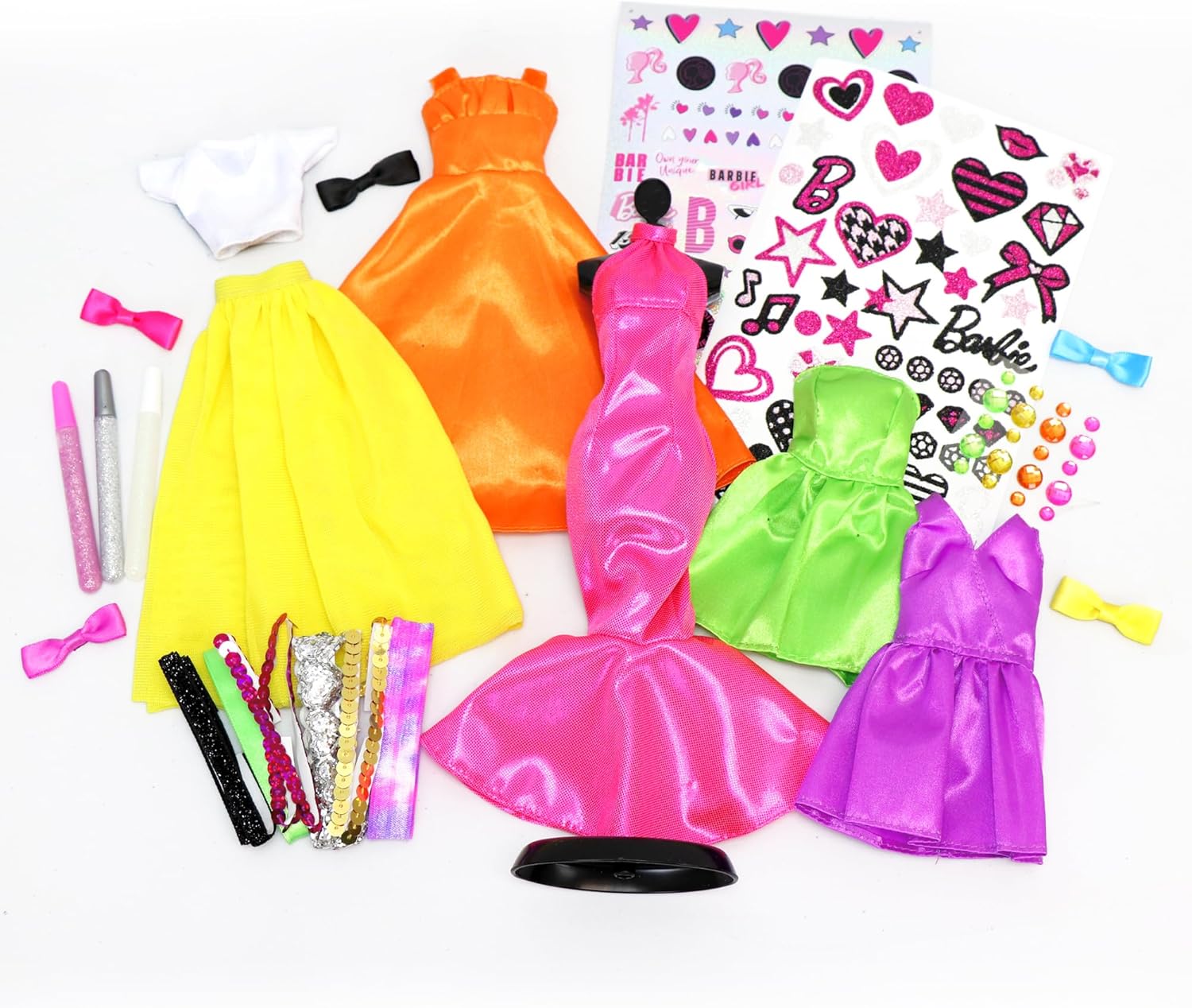 Barbie sei eine echte Modedesignerin – Neon Edition