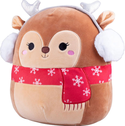 Squishmallows Noël Darla Le Cerf de Noël
