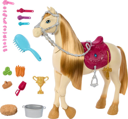 Interaktives Barbie-Pferd mit Geräuschen und Musik, inspiriert von Barbie Mysteries The Great Horse Chase, ab 3 Jahren