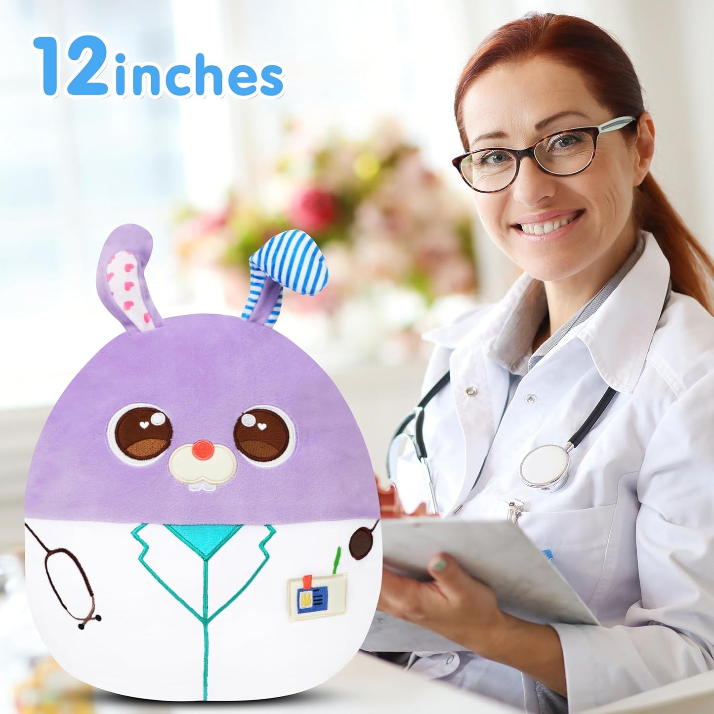 Squishmallows – Doktor Hase