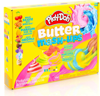 Play-Doh Scented Butter Mash-Ups 8er-Pack Duftstoff-Set, sensorisches Spielset für Kinder im Alter von 8–12 Jahren