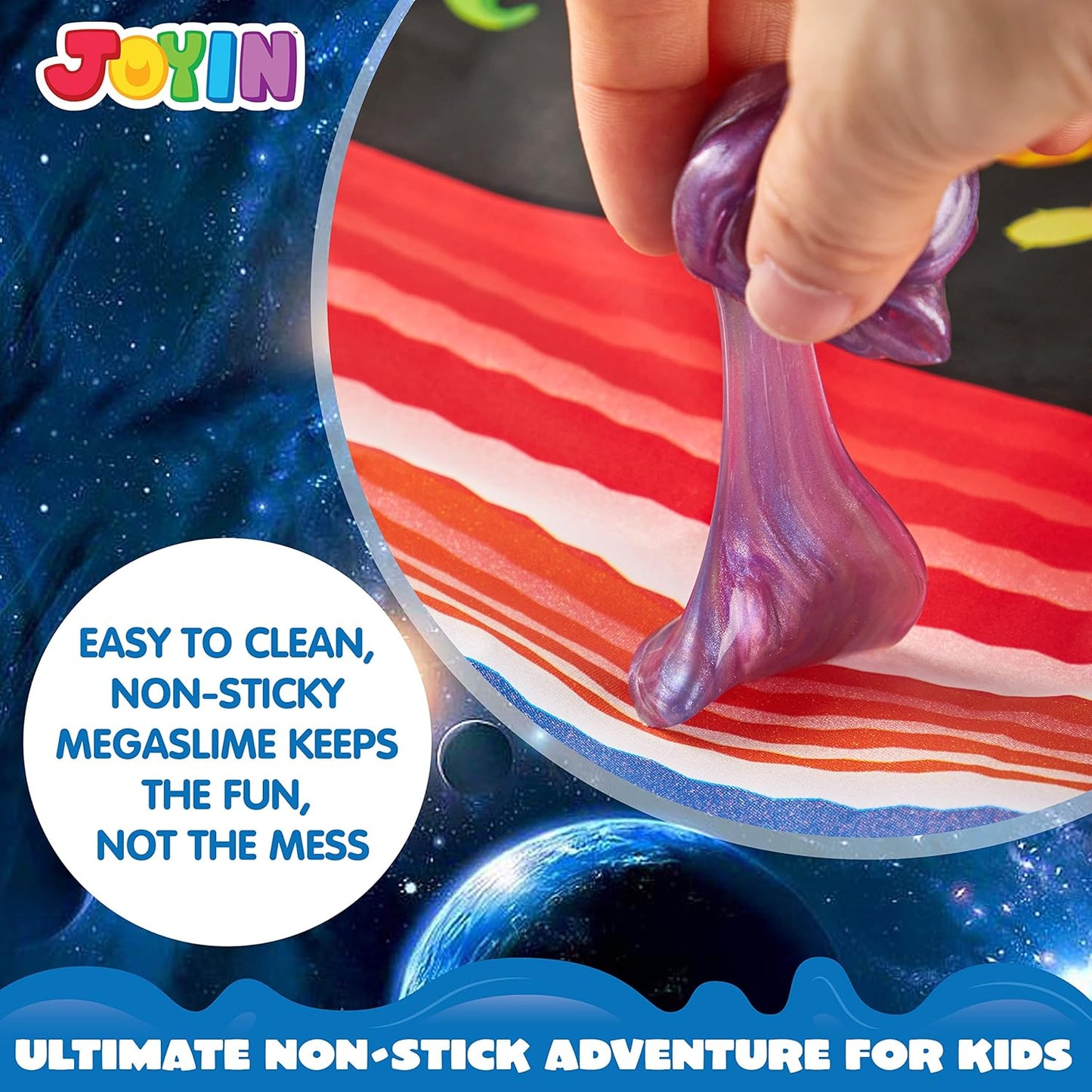 Galaxy Slime Kit Confezione da 36 mini slime Bomboniere elastiche, non appiccicose e riutilizzabili per bambini dai 5 ai 12 anni Set regalo per San Valentino, Pasqua o in classe