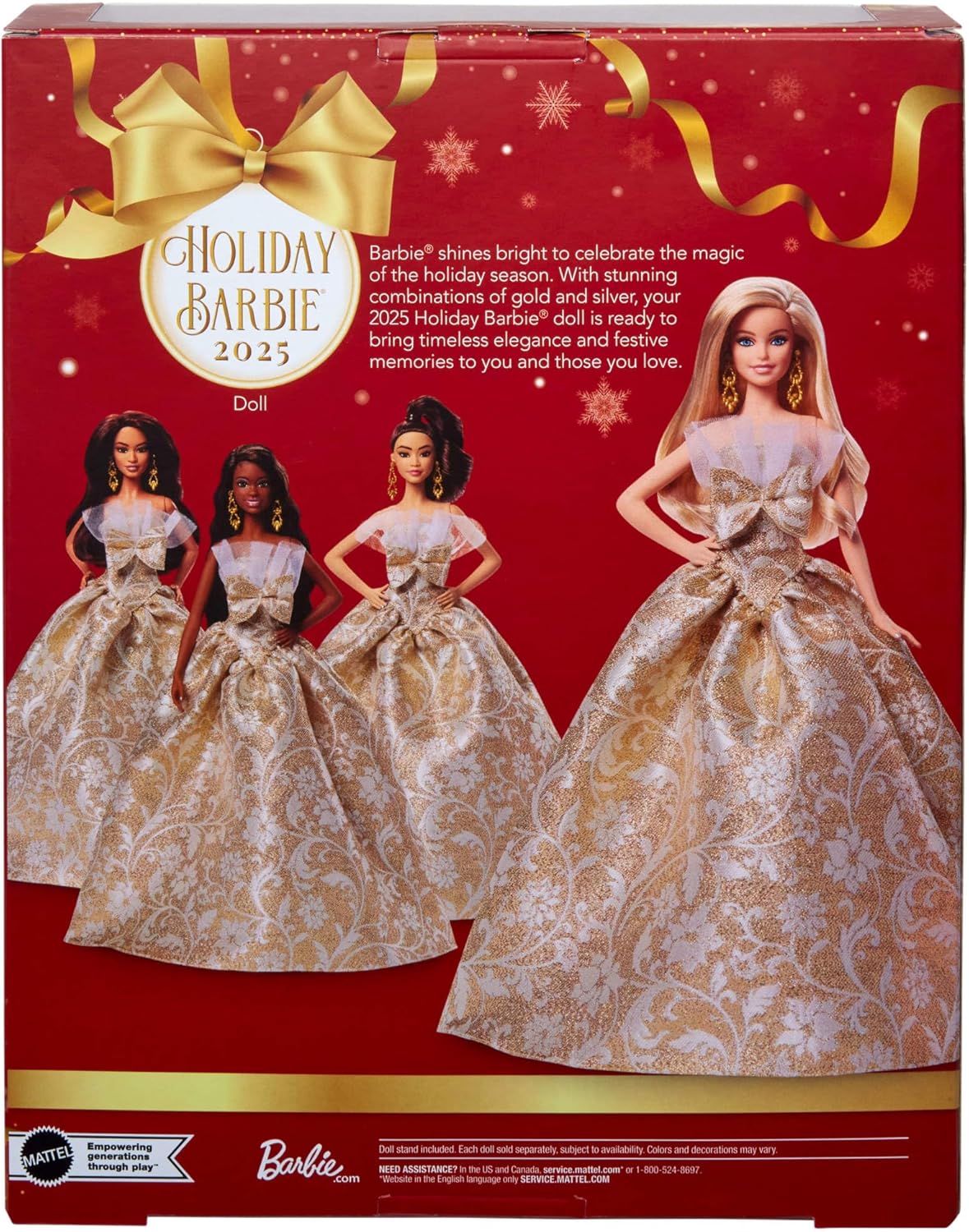 Barbie Signature 2025 Poupée des Fêtes