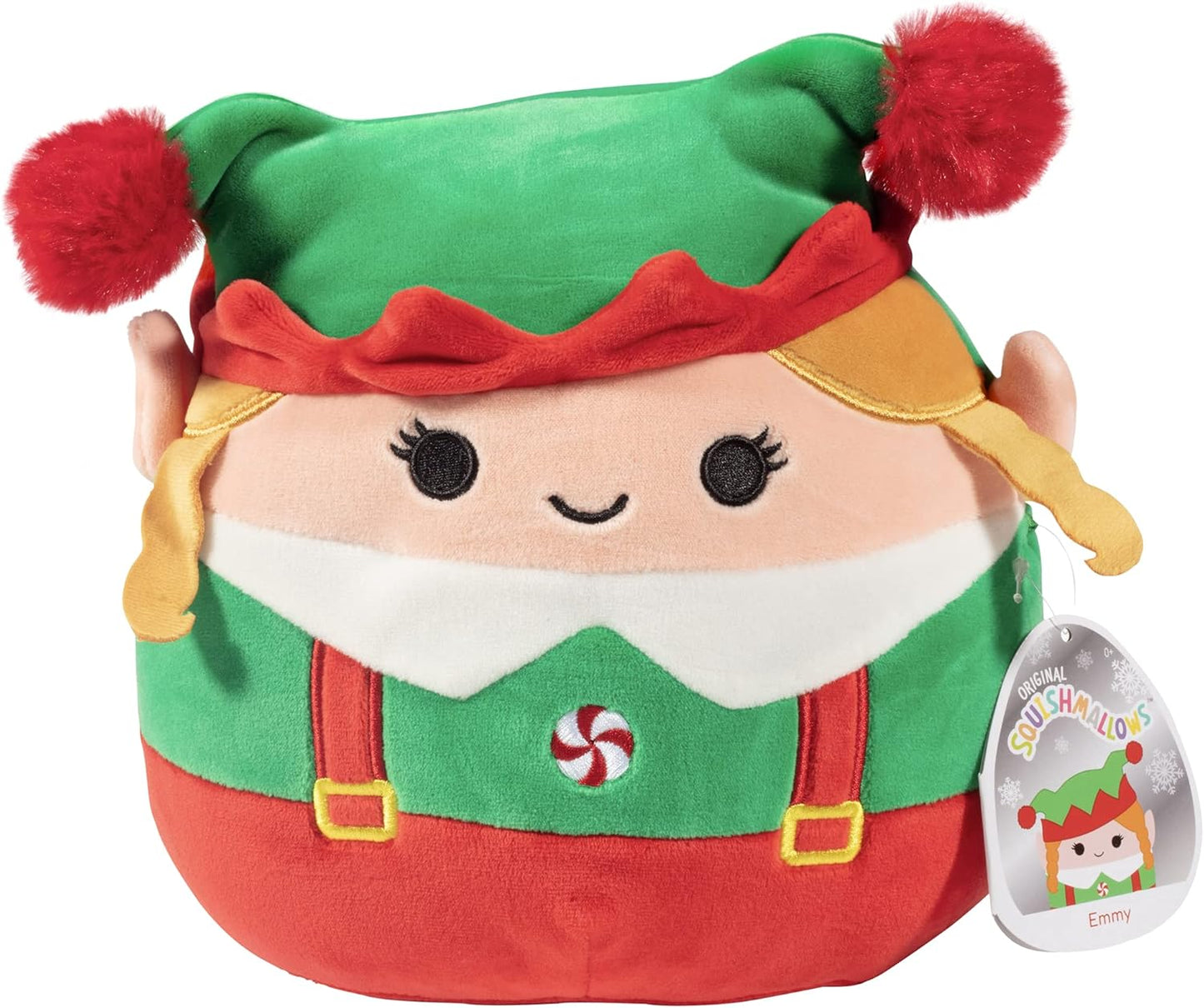 Squishmallows Natale Emmy La Ragazza Elfa