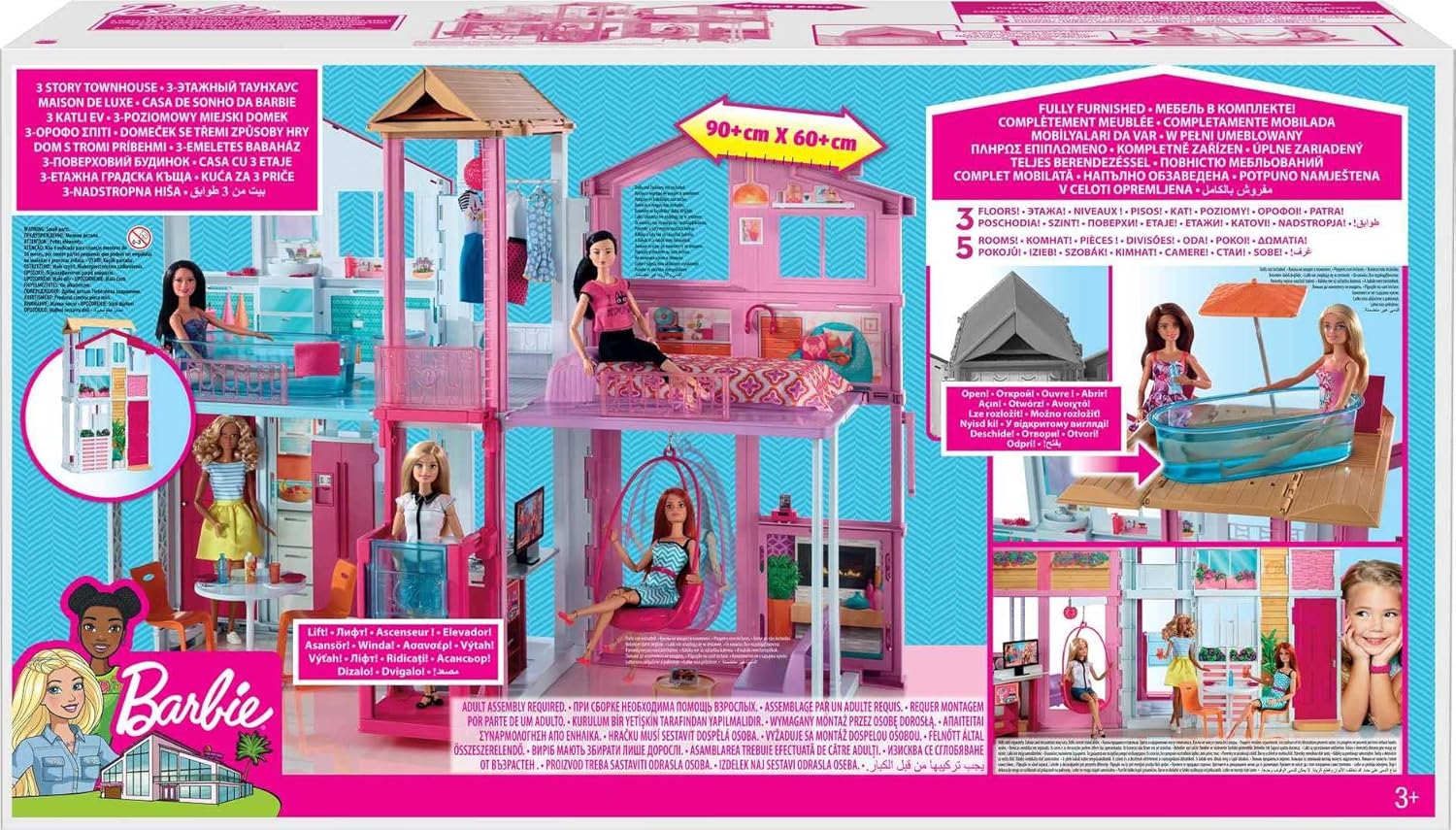 Barbie – 3-stöckiges Stadthaus