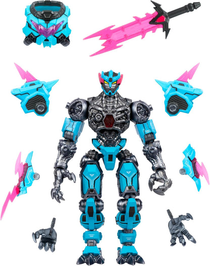 MrBeast Lab – Panther Battle Titan-Sammlerfigur der Platinum-Serie