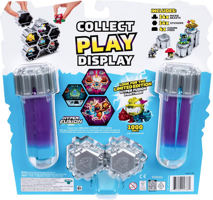 MrBeast Lab Swarms Series 3 – Pack de 14 séries Hyper Fusion Steel Slushee Edition Fusionnez, construisez et libérez le chaos !