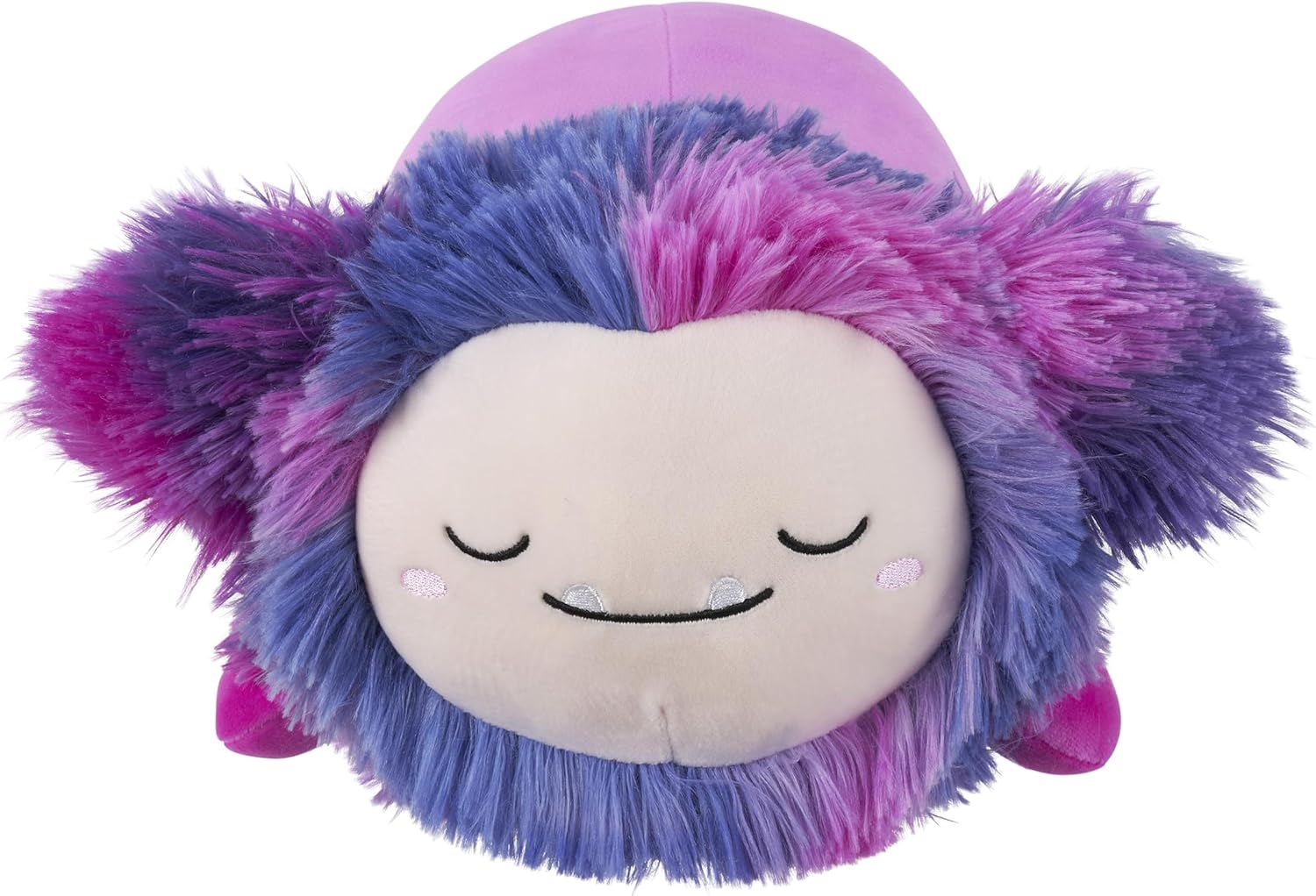 Squishmallows Fuzz-A-Mallows Woxie Die Magenta Bigfoot Sleepamallows