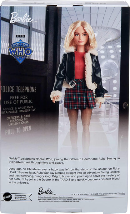 Poupée Barbie Ruby Sunday – Docteur Who à collectionner