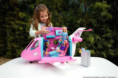 Barbie Dreamplane Playset Avion jouet avec plus de 15 accessoires, à partir de 3 ans