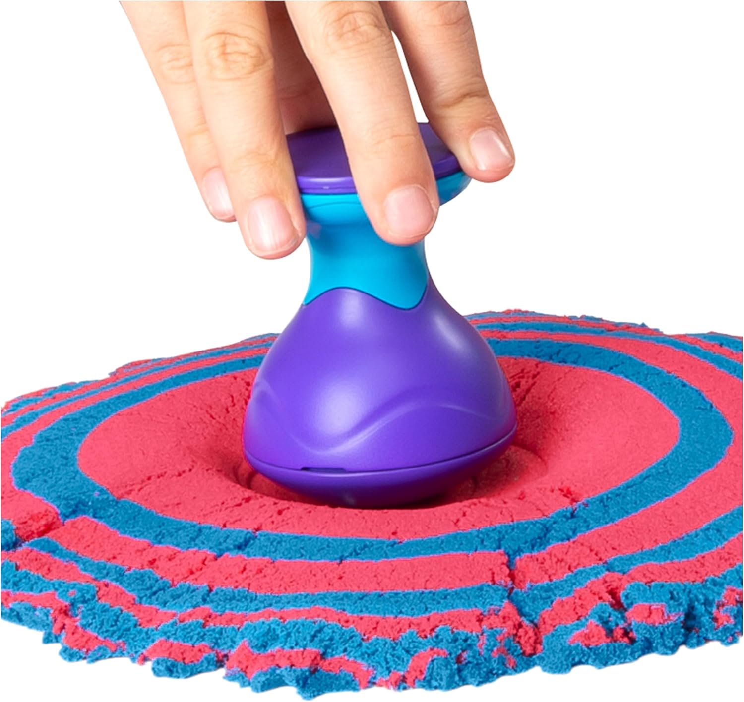 Kinetic Sand, Set Sandisficante con 907 g di sabbia e 10 strumenti