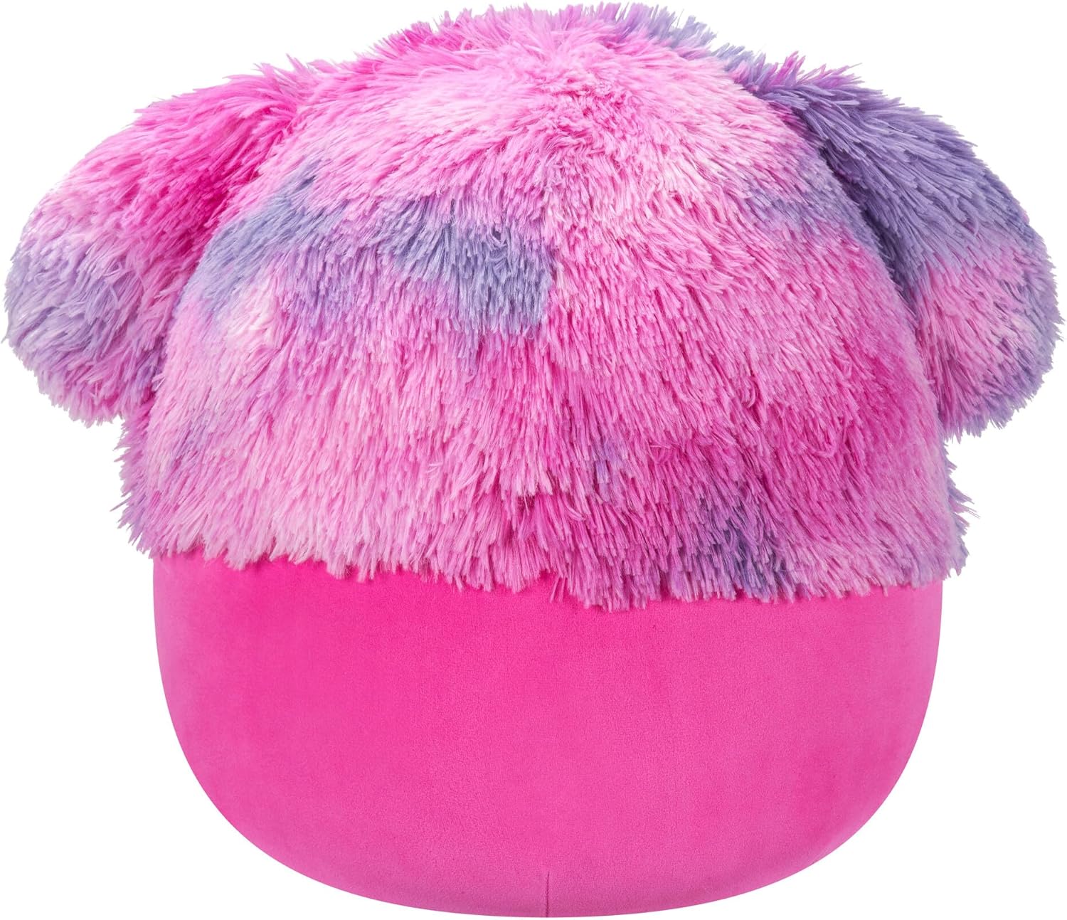Squishmallows Fuzz-A-Mallows Woxie, der magentafarbene Bigfoot-Plüsch