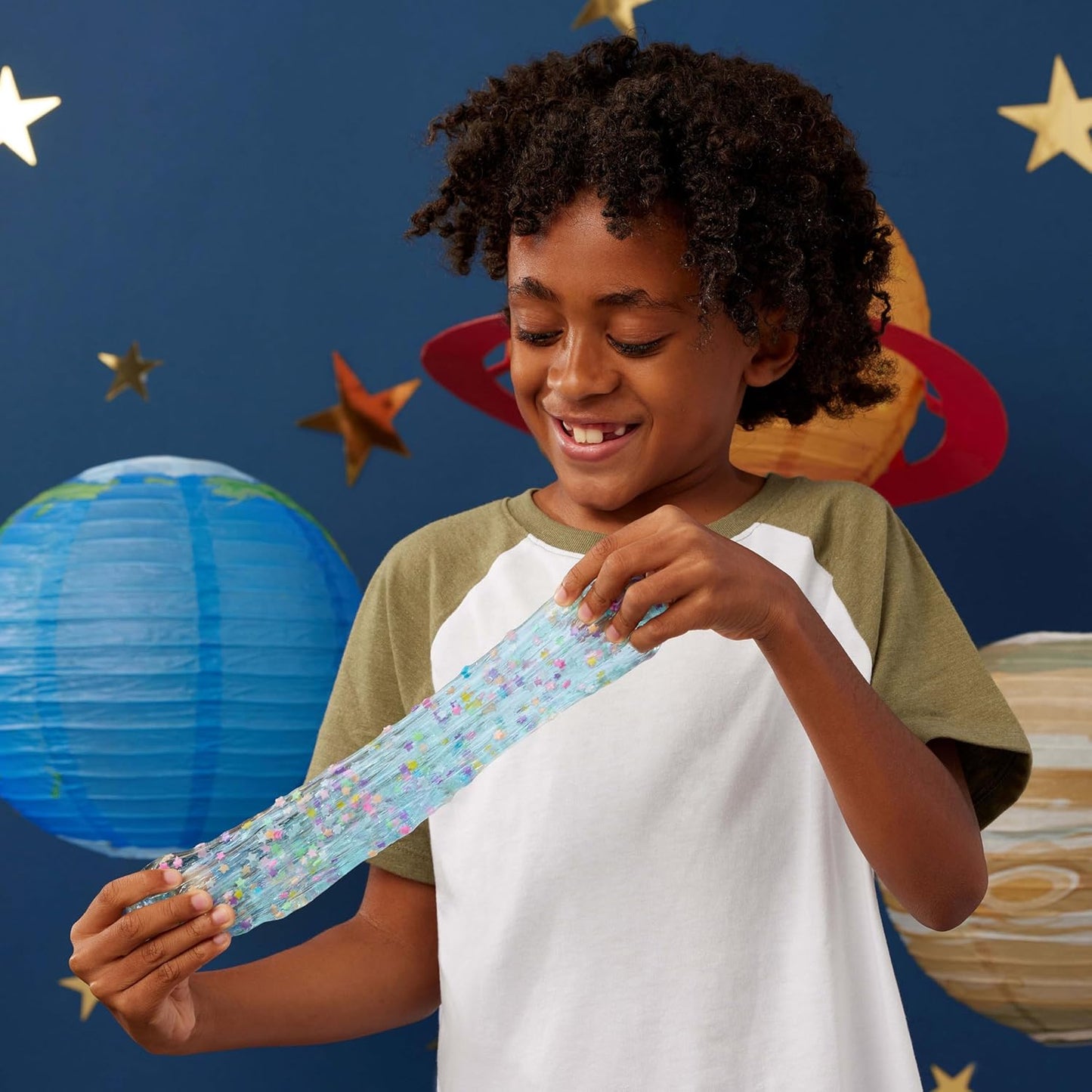 Elmer’s Gue Space Adventure Schleimeimer, 1,36 kg, blauer Himbeer-, Erdbeer- und Traubenduft, ungiftiges sensorisches Spielset für Kinder