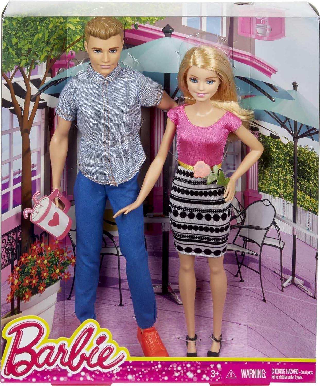 Barbie- und Ken-Puppe im 2er-Pack