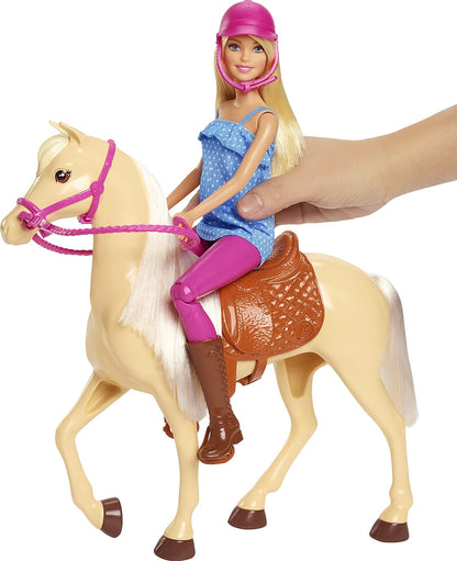 Barbie et son beau cheval