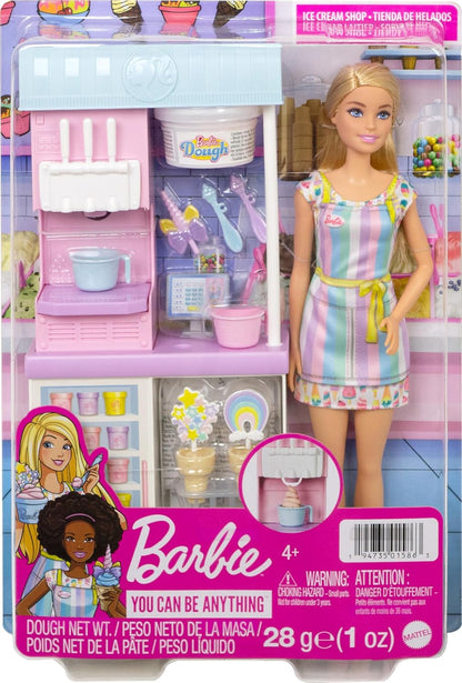 Coffret de jeu Barbie Careers Ice Cream Shop